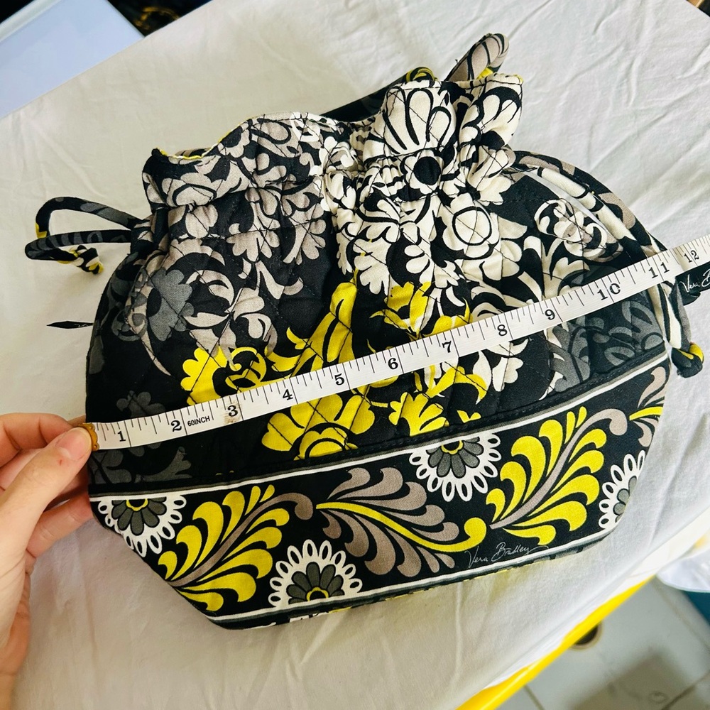Vera Bradley Quilted Drawstring Bucket Bag - Picture 6 of 7
